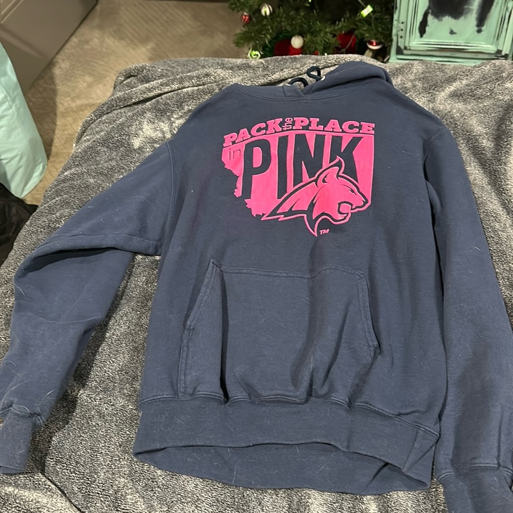 MSU Cats Pack the House In Pink Hoodie